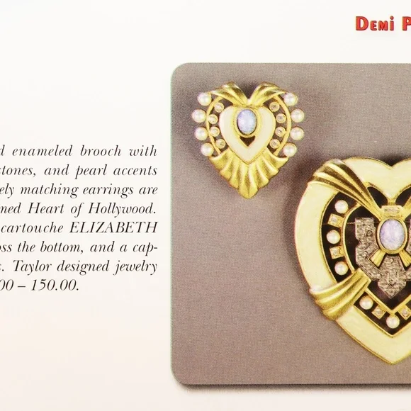 Hearts of Hollywood Set Elizabeth Taylor for AVON